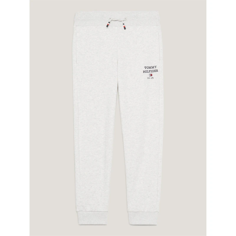 Image of Tommy Hilfiger Logo Drawstring Joggers Juniors - Grey Grey One Size