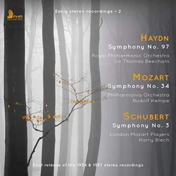 Image of Royal Philharmonic Orchestra & Sir Thomas Beecham - Haydn: Symphony No. 97/Mozart: Symphony No. 34/Schubert... CD