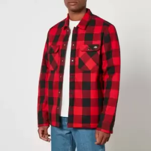 Image of Dickies Mens Lined Sacramento Overshirt - Red - S