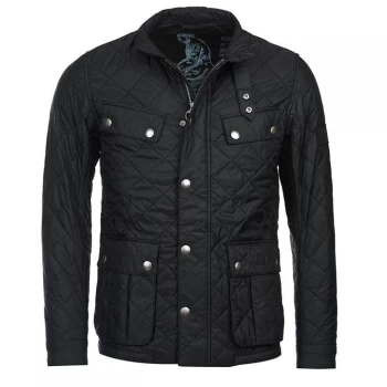 Image of Barbour International Ariel Quilt - Black