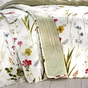 Image of Dreams & Drapes Dreams and Drapes Spring Glade Bedspread, Cotton, Floral