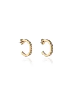 Image of Cachet Saga 18mm Hoop Earrings