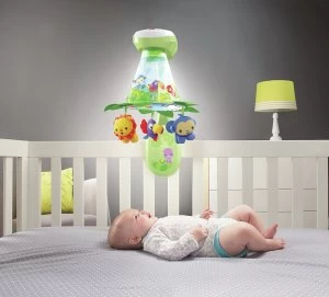 Image of Fisher Price Rainforest Grow with Me Projection Mobile