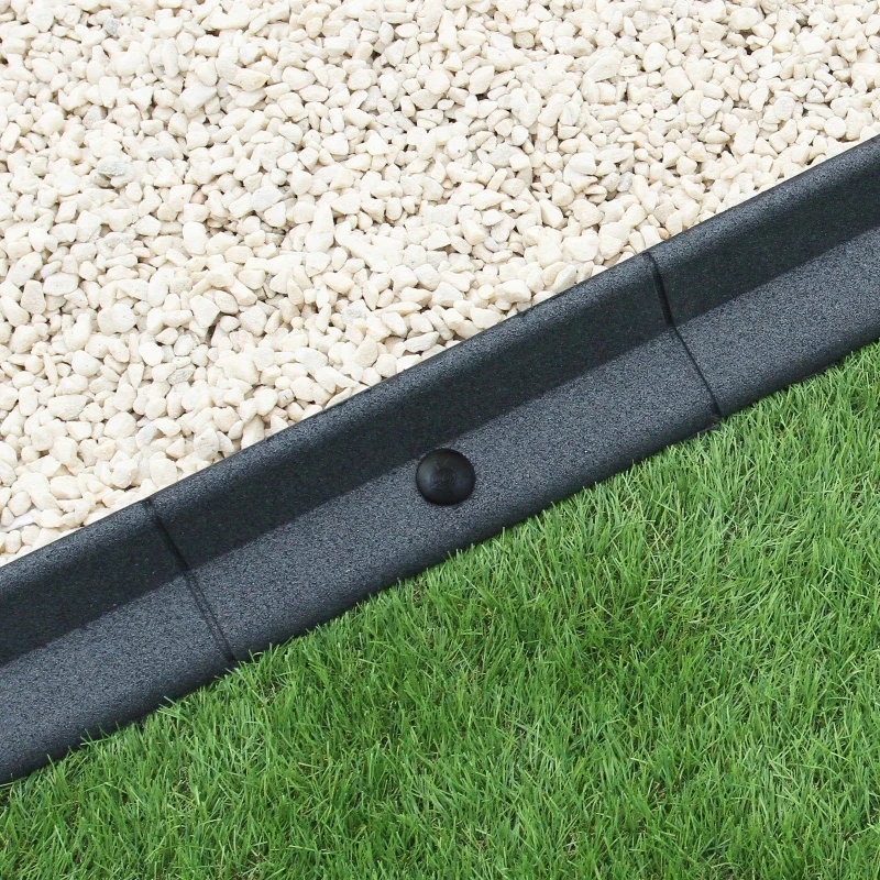 Image of Monster Shop Flexible Lawn Edging Grey 1.2M X 6 27030