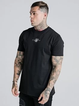 Image of Sik Silk Core T-Shirt - Black, Size S, Men