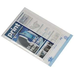 Image of PostSafe LIGHTWEIGHT (C4) Peel and Seal Polythene Envelope (Clear) Pack of 250