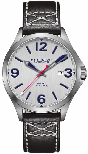 Image of Hamilton Watch Khaki Aviation Red Bull Air Race - silver HM-887