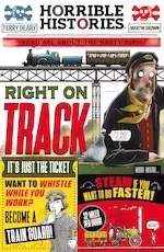Image of Horrible Histories: Right On Track (newspaper edition)