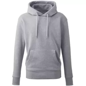 Image of Anthem Unisex Adult Organic Hoodie (3XL) (Grey Marl)