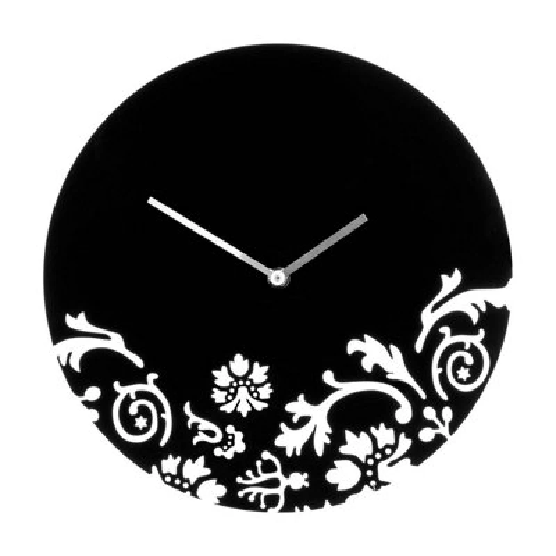 Image of Premier Housewares Maison by Premier Acrylic Wall Clock Black