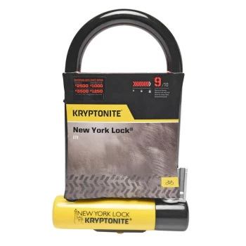 Image of Kryptonics NY Std Lock93 - Black/Yellow