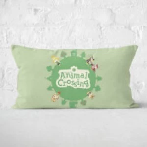 Image of Animal Crossing Rectangular Cushion - 30x50cm - Soft Touch