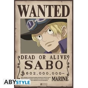 Image of One Piece - Wanted Sabo Poster