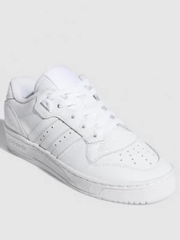 Image of Adidas Rivalry Low - White