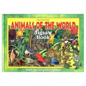 Image of Animals of the World Jigsaw Book by Garry Fleming Hardback