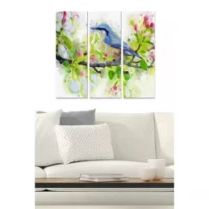 Image of MDF2851893 Multicolor Decorative MDF Painting (3 Pieces)