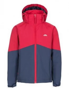 Image of Trespass Boys Dexterous Jacket - Red/Navy
