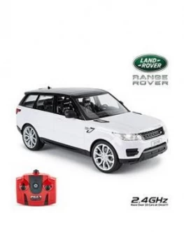 Image of 1:14 Range Rover Sport White Remote Control Car