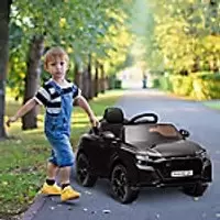 Image of Homcom Audi RS Q8 6V Kids Electric Ride On Car Toy with Remote USB Black
