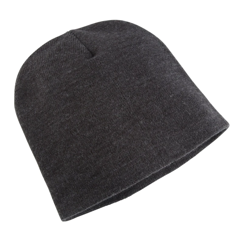 Image of Yupoong Mens Flexfit Heavyweight Standard Beanie Winter Hat in Charcoal Charcoal Male One Size