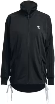 Image of Adidas Laced Tracktop Tracksuit Top black