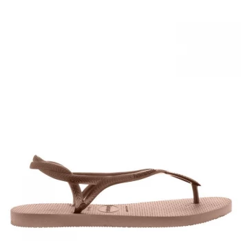 Image of Havaianas Luna Flip Flops - Rose Gold