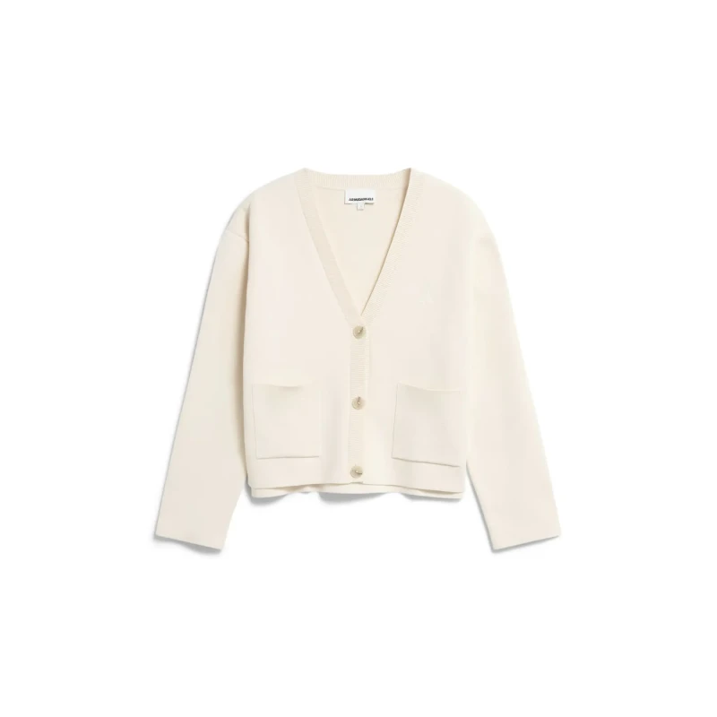 Image of ARMEDANGELS Womens cardigan ARMEDANGELS Fiona Milano Beige Female M