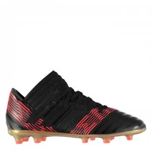 Image of adidas Nemeziz 17.3 Childrens FG Football Boots - Black/SolarRed