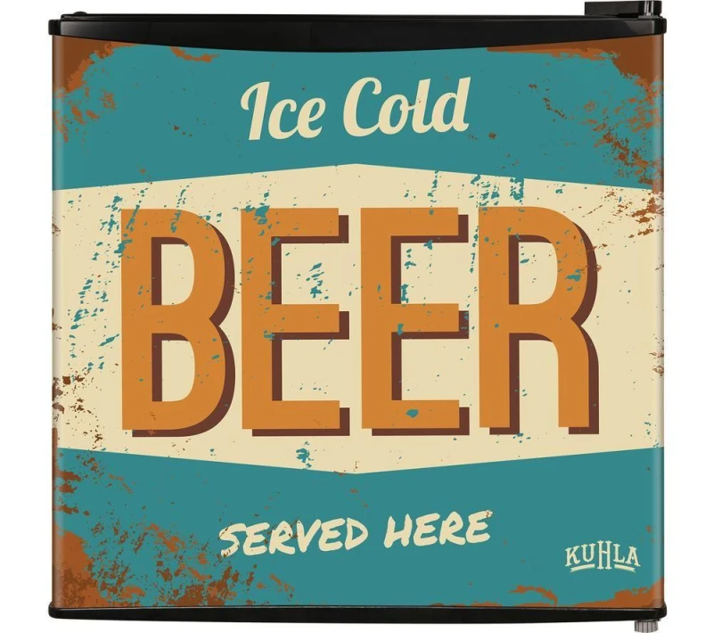 Image of KUHLA KTTF0E6B-1011 Mini Fridge - Black 5056233834702