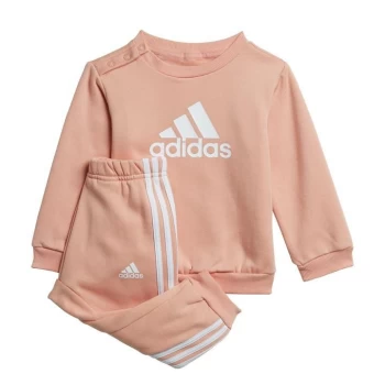 Image of adidas Crew Set Infant - Pink/White