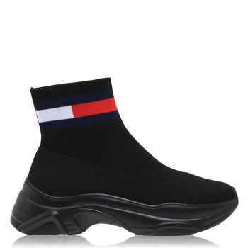 Image of Tommy Jeans Sock Trainers - Black BDS