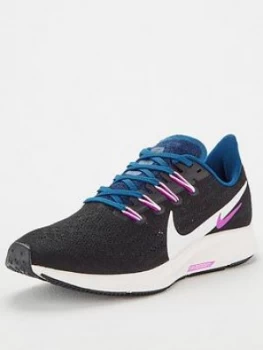 Image of Nike Air Zoom Pegasus 36 - Black/White/Blue