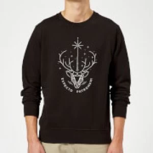 Image of Harry Potter Expecto Patronum Sweatshirt - Black