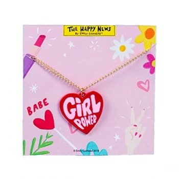 Image of The Happy News Acrylic Necklace - Girl Power (Pack of 4)