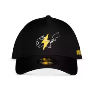 Image of Pokemon Pikachu Lightening Adjustable Cap (Ba221131Pok)