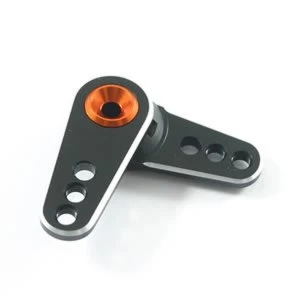 Image of Fastrax 23T Black Aluminium 4-In-1 Servo Horn (Ko/Sanwa)