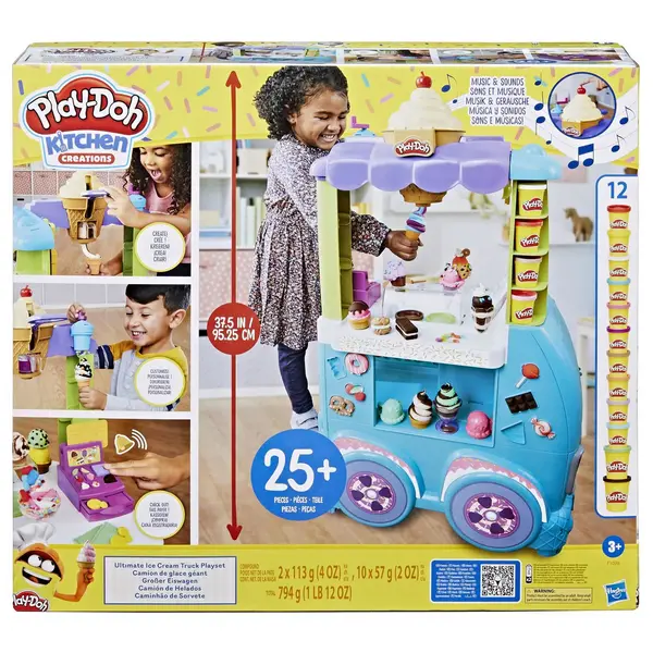 Image of Play-Doh Ultimate Ice Cream Truck Playset