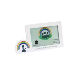Image of Rainbow Bridge Friends Cat Landscape Photo Frame