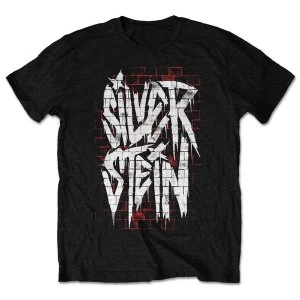 Image of Silverstein - Graffiti Unisex Medium T-Shirt - Black