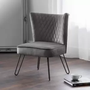 Image of Julian Bowen Lisbon Chair Grey