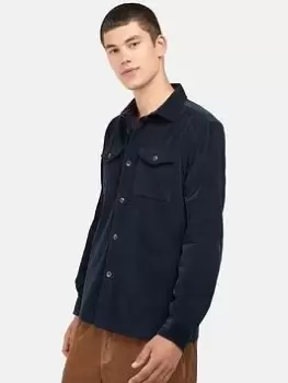 Image of Barbour Warwick Overshirt - Navy, Size S, Men