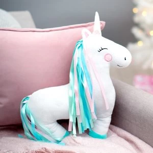 Image of Sass & Belle Rainbow Unicorn Decorative Cushion