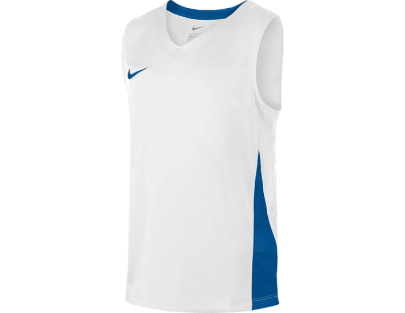 Image of Nike Team Basketball Stock 20 Jersey Kids White C102 XS