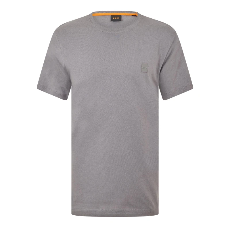 Image of Boss Mens HBO Tales T-Shirt, Premium Cotton Open Grey male S