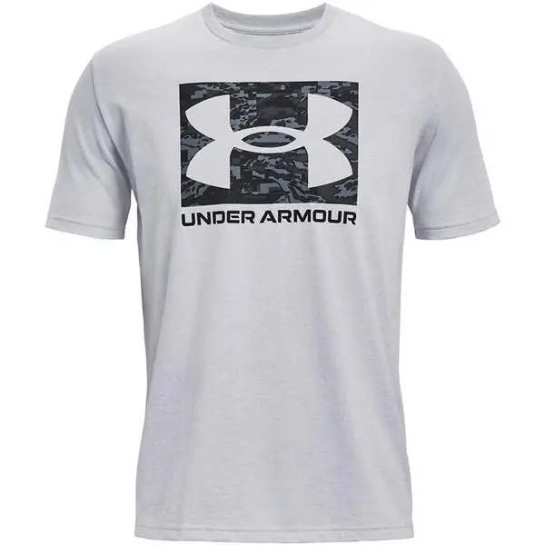 Image of Under Armour ABC CAMO BOXED LOGO SS Short Sleeve Performance T-Shirts S White 62184027350