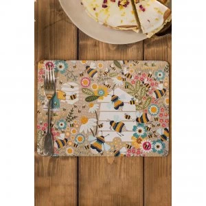 Image of Ulster Weaver Bee Keeper Pack of 4 Placemats