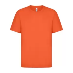 Image of Casual Classic Mens Ringspun Tee (M) (Orange)
