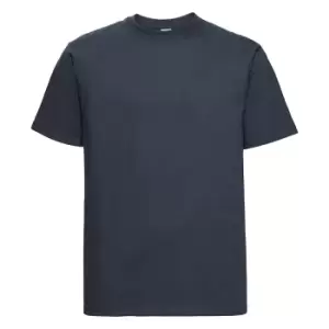 Image of Russell Mens Heavyweight T-Shirt (M) (French Navy)