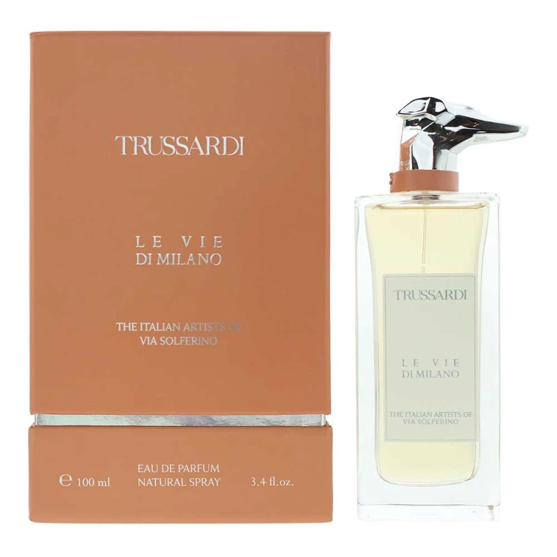 Image of Trussardi Le Vie Di Milano The Italian Artist Of Via Solferino Eau de Parfum 100ml