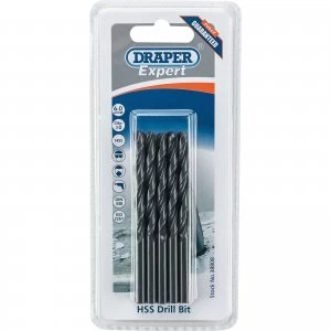 Image of Draper Expert HSS Drill Bit 6mm Pack of 10
